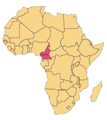 Republic of Cameroon Map